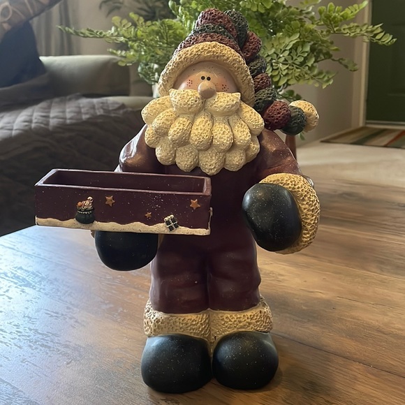 Christmas Holiday Santa Resin Statue Figure 12” - Picture 1 of 14